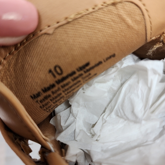 A New Day Brown Tan Loafers Flats Size 10 - Picture 6 of 7